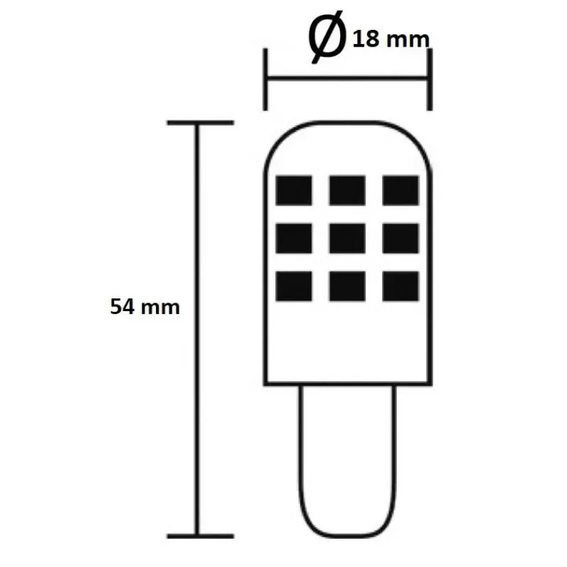 Ampoule LED BAY15D*Osculati Hot