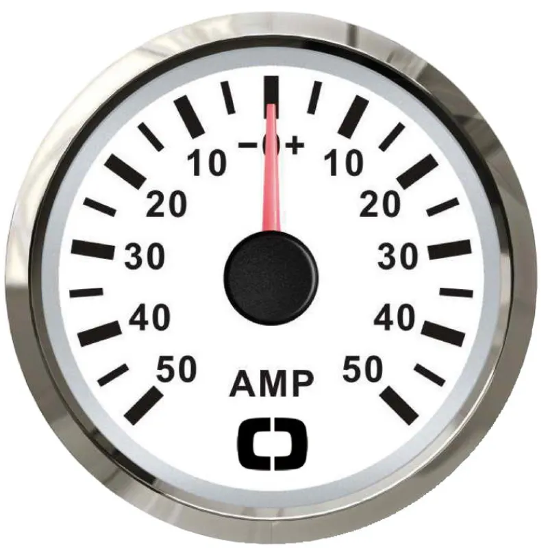 Discount Ampèremètre à aiguille 50 Amp Distribution & Protection·Contrôleur De Batterie & Indicateur De Charge|Poste De Pilotage·Instrument De Contrôle