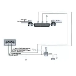Best Ampèremètre numérique Distribution & Protection·Contrôleur De Batterie & Indicateur De Charge|Poste De Pilotage·Instrument De Contrôle