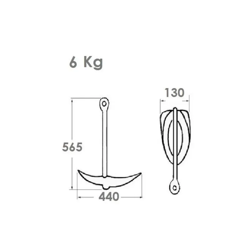 Discount Ancre grappin Accessoire Pêche|Mouillage, Ancre, Chaîne & Bouée·Ancre