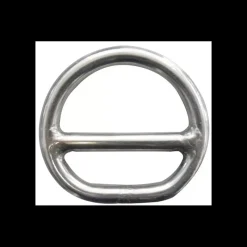Outlet Anneau inox demi rond barrette Cordage·Sangle, Sandow & Élastique