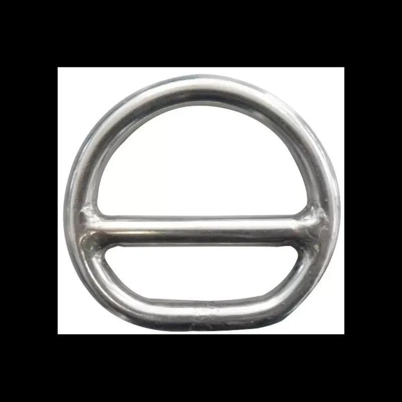 Outlet Anneau inox demi rond barrette Cordage·Sangle, Sandow & Élastique