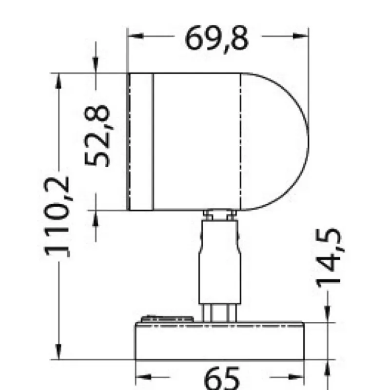 Applique led laiton*Osculati Hot