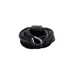 Aussière 3 torons noire*Osculati Outlet