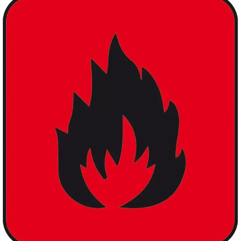 Outlet Autocollant danger 25x27 mm Matériel De Sécurité Embarqué·Signalisation, Corne De Brume & Avertissement