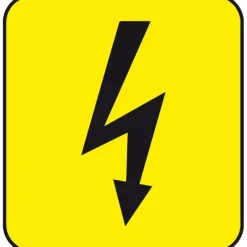 Outlet Autocollant danger 25x27 mm Matériel De Sécurité Embarqué·Signalisation, Corne De Brume & Avertissement
