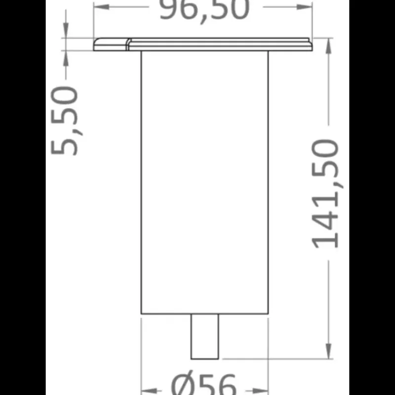 Online Base encastrée pour mât carbone ø 38 mm Confort Extérieur - Cockpit·Accessoires Bimini & Taud De Soleil