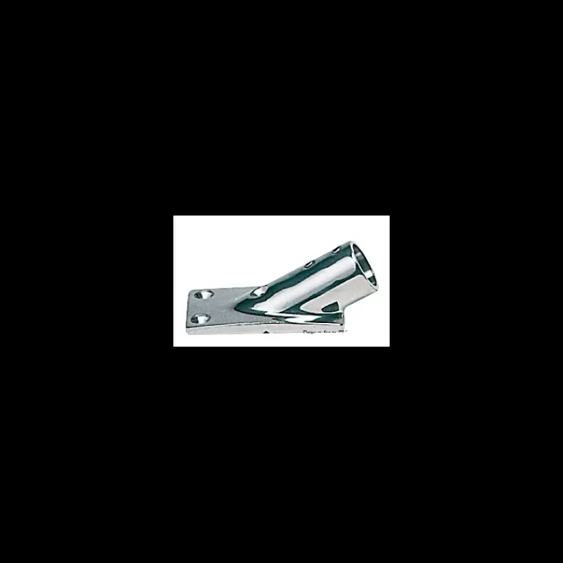 Discount Base inox inclinée ø 22 mm Accastillage De Pont·Chandelier, Balcon, Accessoire Et Pied De Chandelier