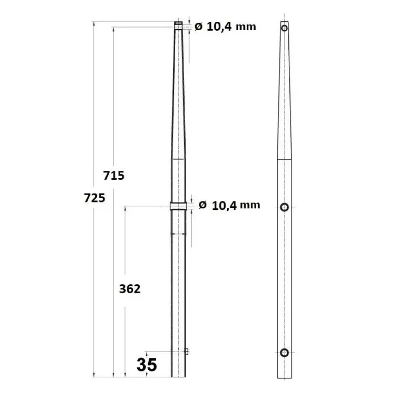 New Chandelier 725 tête sphérique inox Accastillage De Pont·Chandelier, Balcon, Accessoire Et Pied De Chandelier