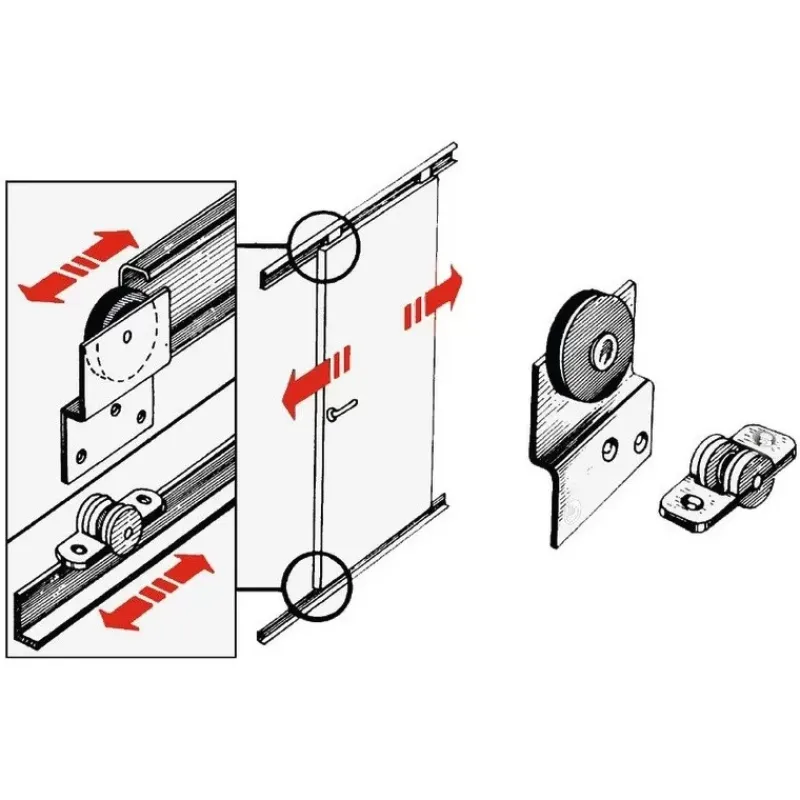 Online Chariot et rail inox pour porte Ameublement & Quincaillerie Intérieure·Charnière De Porte & Meuble|Quincaillerie Marine·Charnière De Coffre, Porte & Meuble