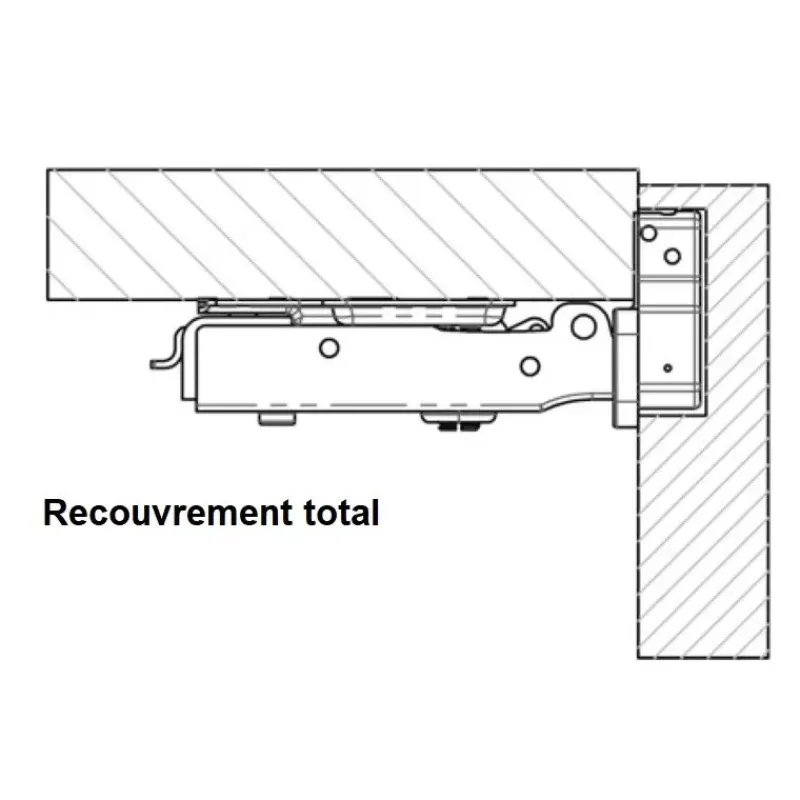 Charnière amovible inox 110 x 64 mm*Osculati Best