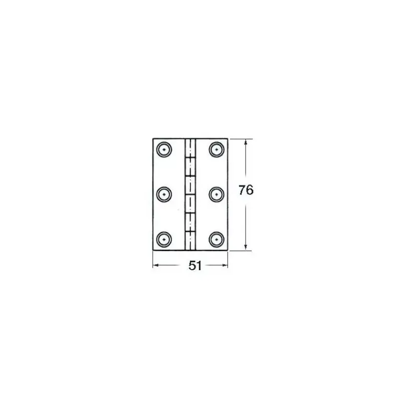 Outlet Charnière inox à tiges filetées 1,7 mm Ameublement & Quincaillerie Intérieure·Charnière De Porte & Meuble|Quincaillerie Marine·Charnière De Coffre, Porte & Meuble