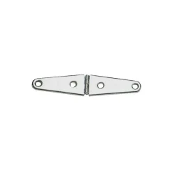 Charnière inox 145 x 32 x 1,2 mm Ameublement & Quincaillerie Intérieure·Charnière De Porte & Meuble|Quincaillerie Marine·Charnière De Coffre, Porte & Meuble