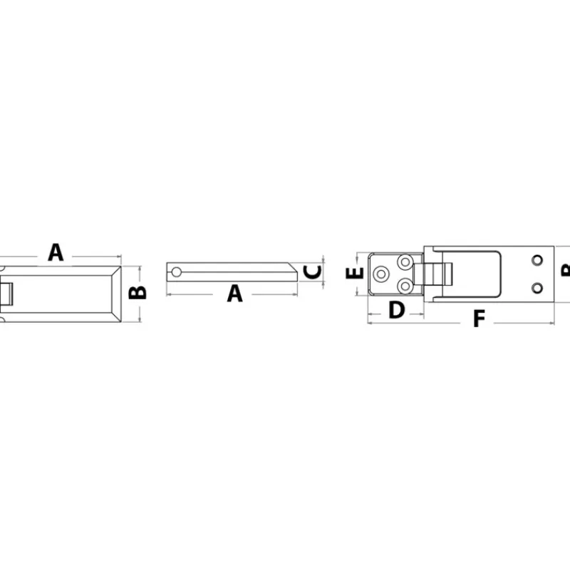 Clearance Charnière Piramid inox Ameublement & Quincaillerie Intérieure·Charnière De Porte & Meuble|Quincaillerie Marine·Charnière De Coffre, Porte & Meuble