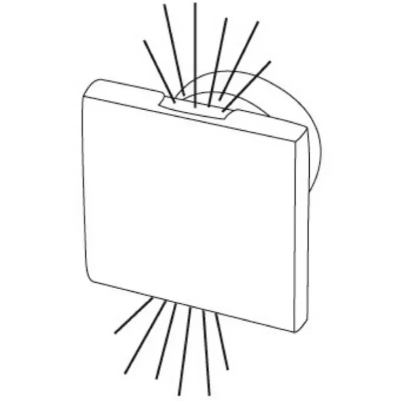 Éclairage de courtoisie à encastrer 2 directions*Osculati Outlet