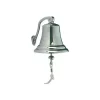Cloche laiton chromé 150 mm Décoration Marine·Laiton & Bois