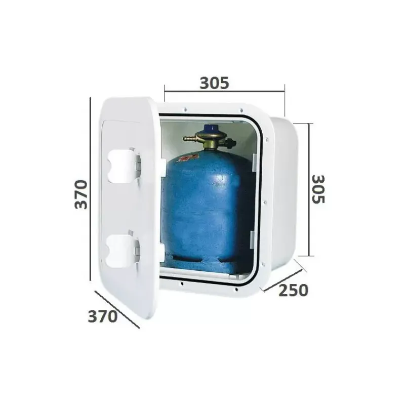 Coffre à gaz H 305 mm*Osculati Sale
