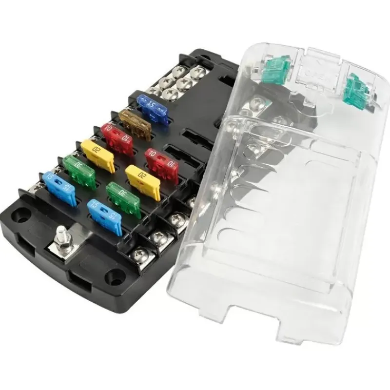 Hot Coffret porte 12 fusibles Distribution & Protection·Fusible, Relais Et Disjoncteur Dc|Distribution & Protection·Disjoncteur Et Fusible Dc