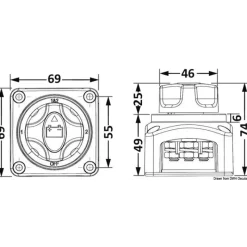 Commutateur de batterie*Osculati Clearance