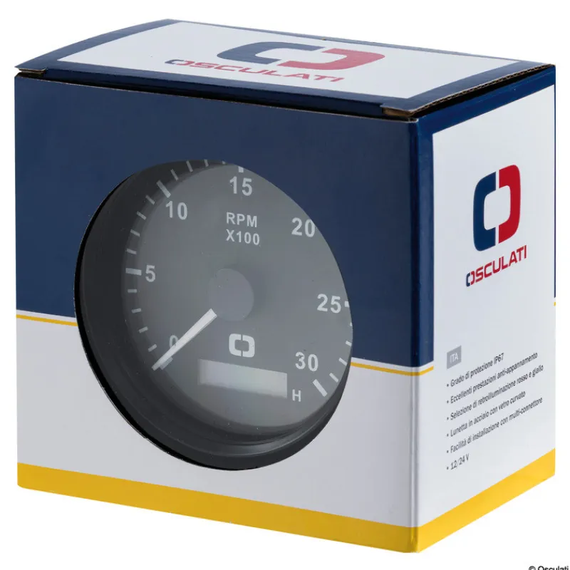 Best Compte-tours 0-3000 RPM Poste De Pilotage·Instrument De Contrôle