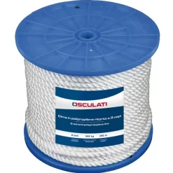 Outlet Cordage 3 torons polypropylène blanc Cordage·Amarre & Bout D'Amarrage