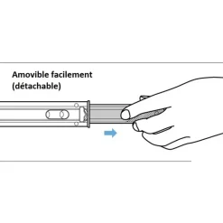 Coulisse inox fermeture freinée*Osculati Best