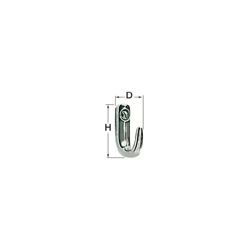 Crochet inox 29 x 32 mm*Osculati