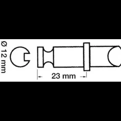 Dame de nage axe L23 mm*Osculati Sale