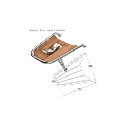 Best Delphinière ø 32mm Échelle, Plateforme & Delphinière·Delphinière