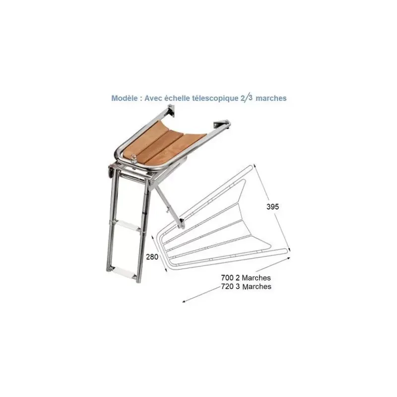 Best Delphinière ø 32mm Échelle, Plateforme & Delphinière·Delphinière