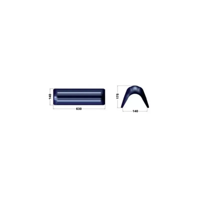Défense d'étrave EVA | 630 mm*Osculati Online