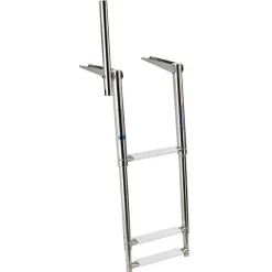 Echelle télescopique avec poignée Échelle, Plateforme & Delphinière·Echelle De Bain Fixe