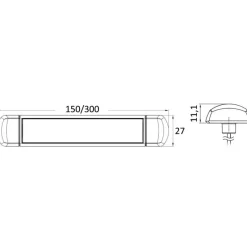 Eclairage fluorescent à LED*Osculati New