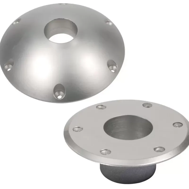New Embase anodisé robuste pour pied 60 mm Table & Pied·Pied De Table|Equipement Intérieur·Système Pour Table Amovible