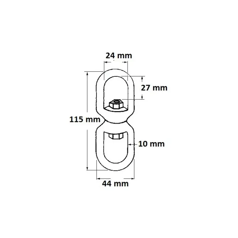 Emerillon inox 316*Osculati Outlet