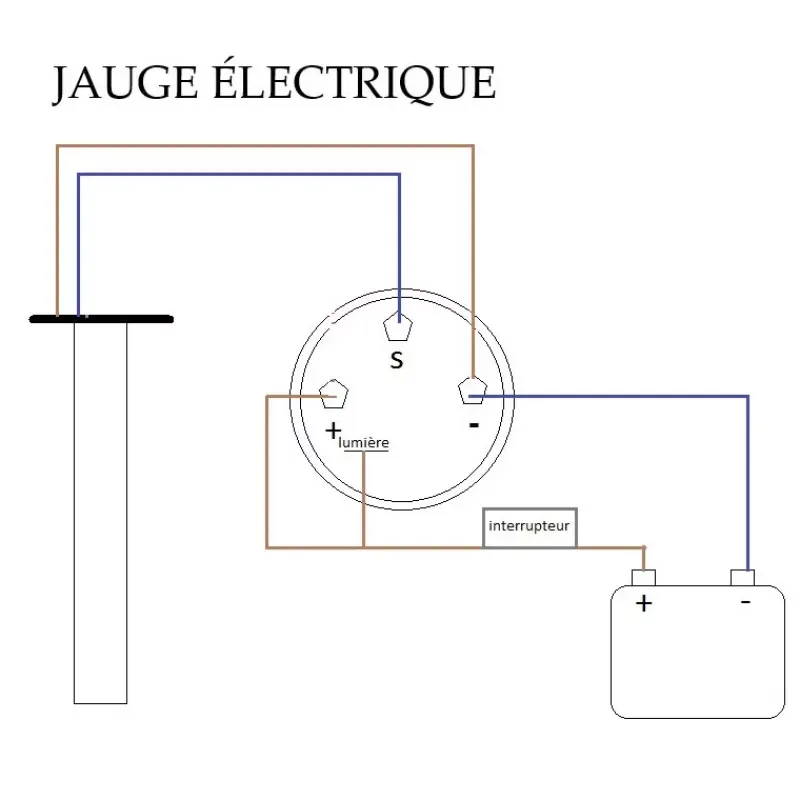 Sale Emetteur de jauge 240-33 ohm Réservoir D'Eau·Contrôle Niveau D'Eau|Poste De Pilotage·Instrument De Contrôle