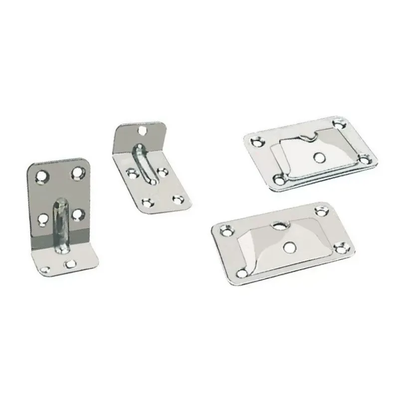 Ensemble fixation plateau de table inox*Osculati New