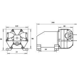 New Europump 8 L/min | 3 soupapes Groupes D'Eau & Pompe·Pompe Automatique|Groupe D'Eau & Pompe·Pompe Automatique