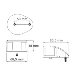 Feu de navigation Mouse Deck*Osculati Outlet