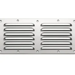 Sale Grille aération inox slim 32 cm² | 115 x 230 x 4 mm Grille & Aération·Grille D'Aération|Hublot & Aération·Grille D'Aération