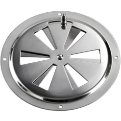 Outlet Grille Inox à fermeture ø 102 ou 127 mm | avec ou sans moustiquaire Grille & Aération·Grille D'Aération|Hublot & Aération·Grille D'Aération