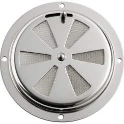 Outlet Grille Inox à fermeture ø 102 ou 127 mm | avec ou sans moustiquaire Grille & Aération·Grille D'Aération|Hublot & Aération·Grille D'Aération