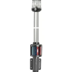 Hampe classic aluminium combiné feux de route et 360° Eclairage & Lampe·Feux De Navigation