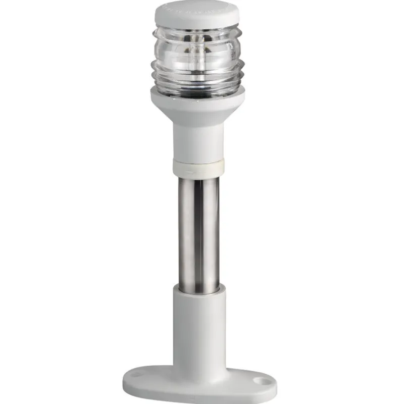 Outlet Hampe Compacte inox 20 cm avec feu blanc 360° Eclairage & Lampe·Feux De Navigation