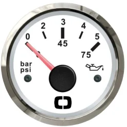 Indicateur pression d'huile 0-5 Bar*Osculati Sale