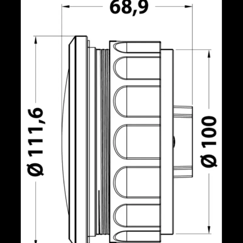 Instrument multifonction LCD*Osculati Hot