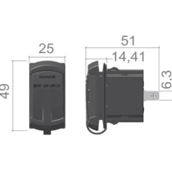 Interrupteur USB-2,4 & USB-C*Osculati Best