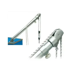 Best Kit 2 Bossoirs télescopiques Equipement De Pont·Mât De Charge & Bossoir