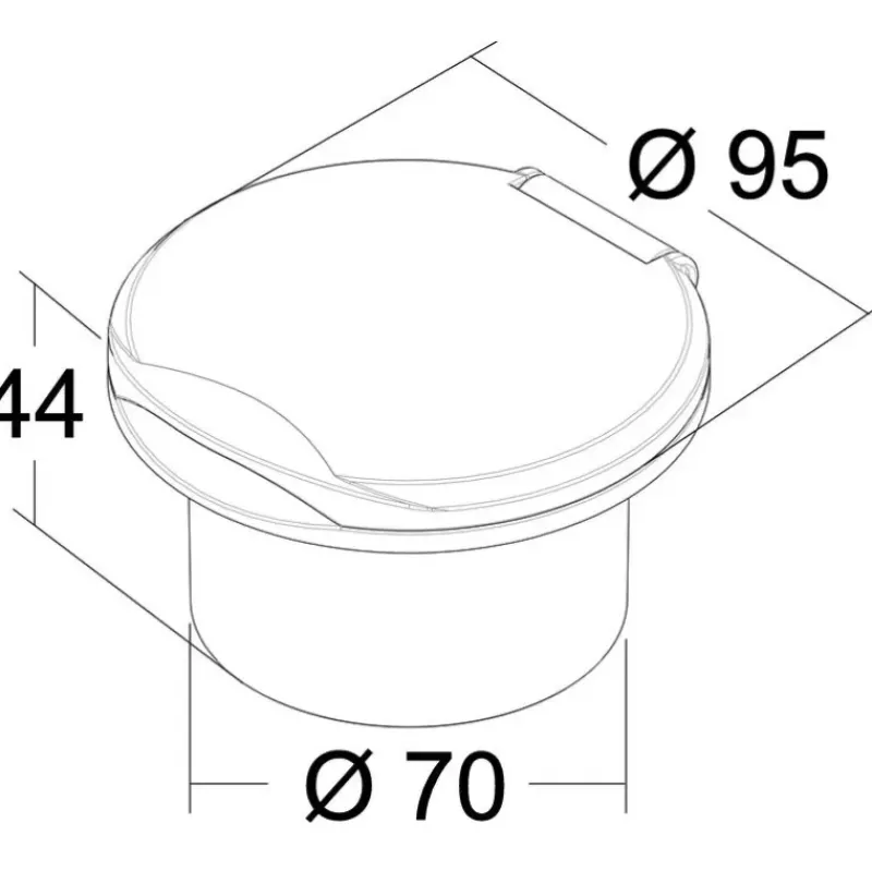 Outlet Kit douchette Classic Evo inox Robinetterie·Boitier Douchette|Robinetterie·Boîtiers Douchette