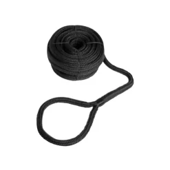 Ligne d'amarrage à boucle | noire Cordage·Amarre & Bout D'Amarrage